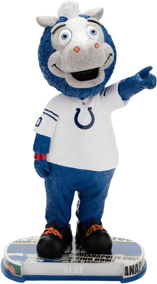 Forever Collectibles Indianapolis Colts Mascot Indianapolis Colts Headline Bobblehead NFL : Sports & Outdoors