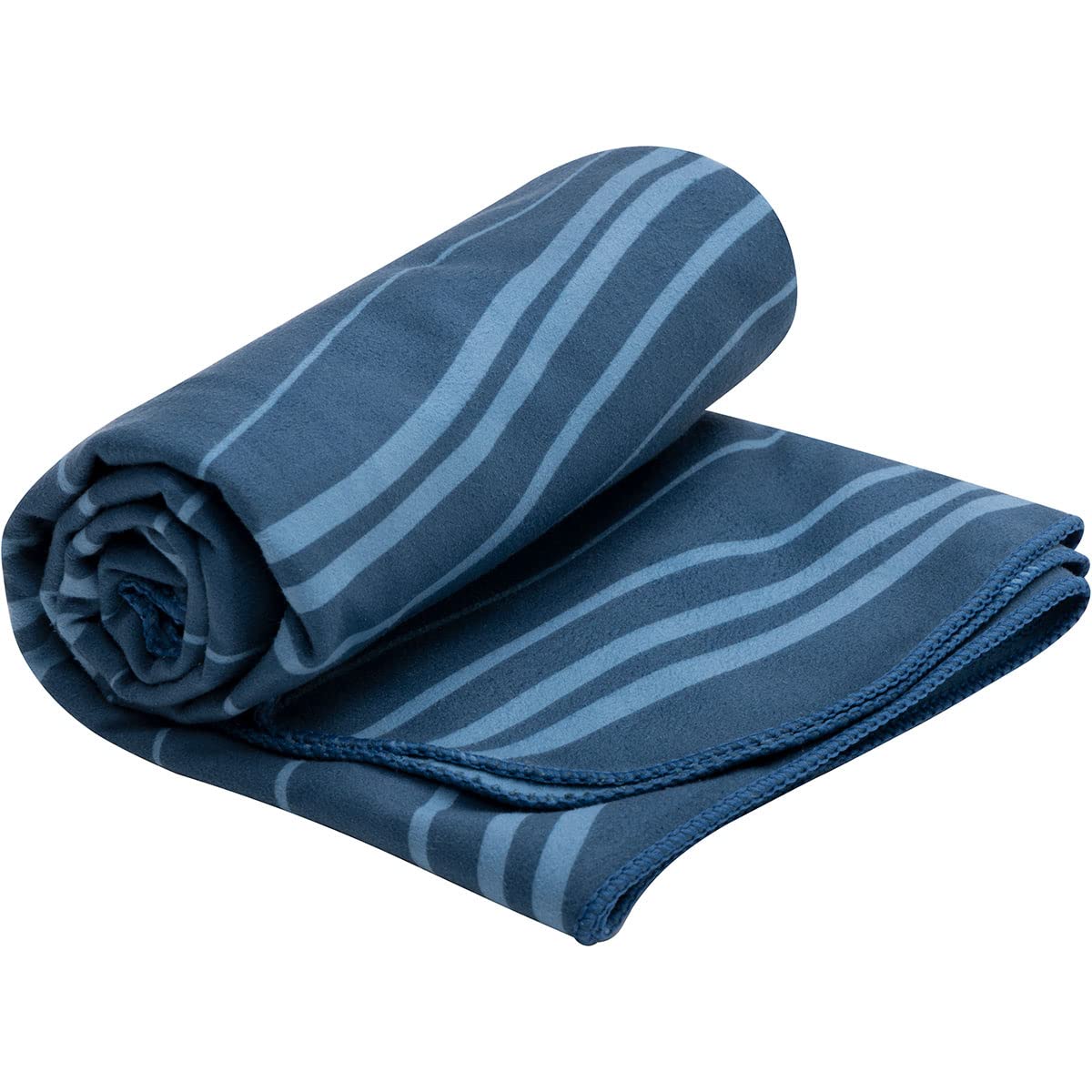 Sea to Summit - Serviette de Voyage DryLite Towel XL - Serviette de Plage en Microfibre - Super Douce et veloutée - Séchage Rapide - Suspension et Sac - pour Voyage et Fitness - 75 x 150 cm - Bleu