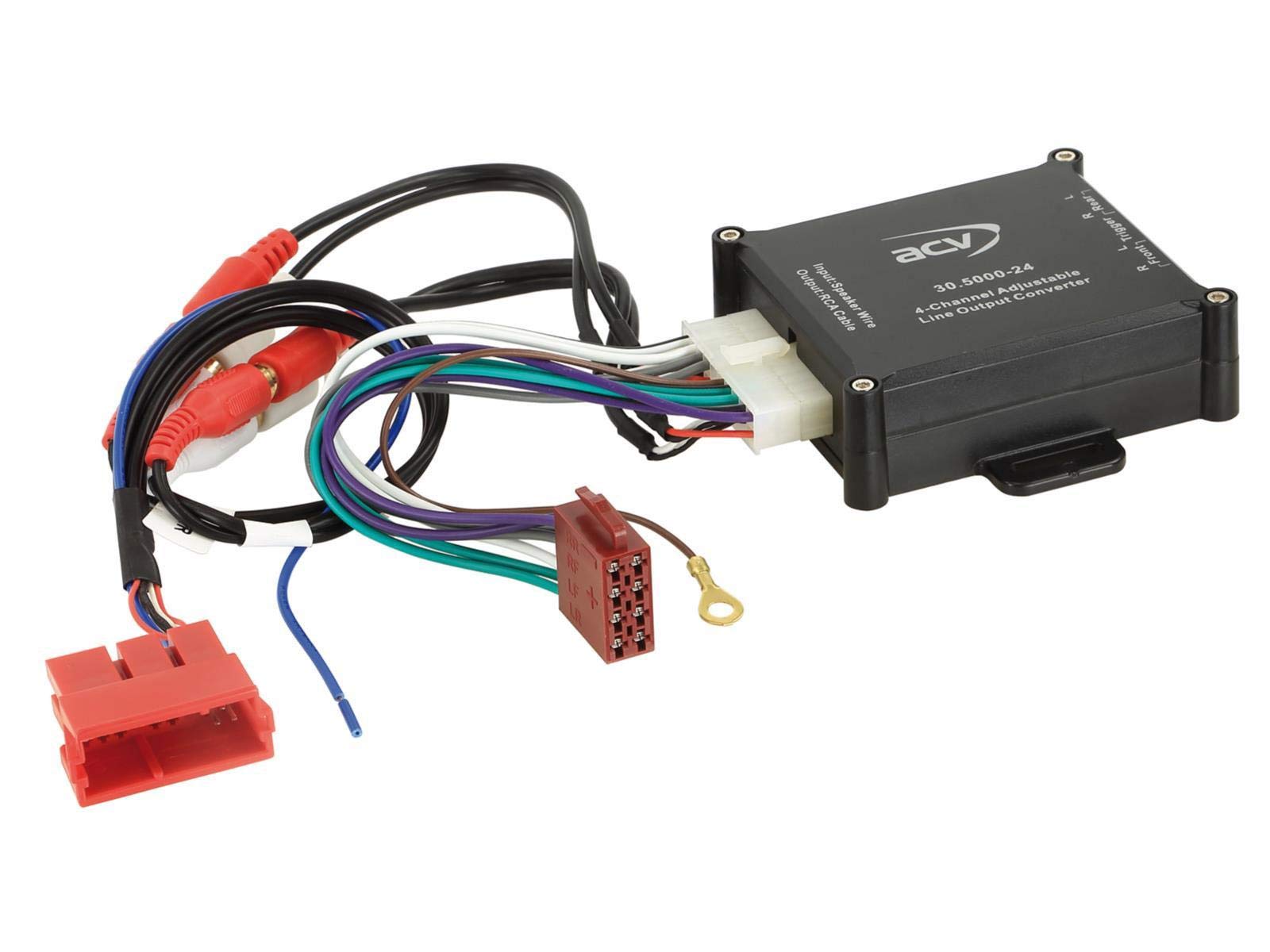 ACV 1335-04 Vollaktivsystemadapter für Audi (4-Kanal)