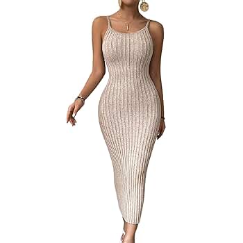 ワンピース Cotton Striped Ribbed Knit Dress Cotton Striped Ribbed Knit Dress