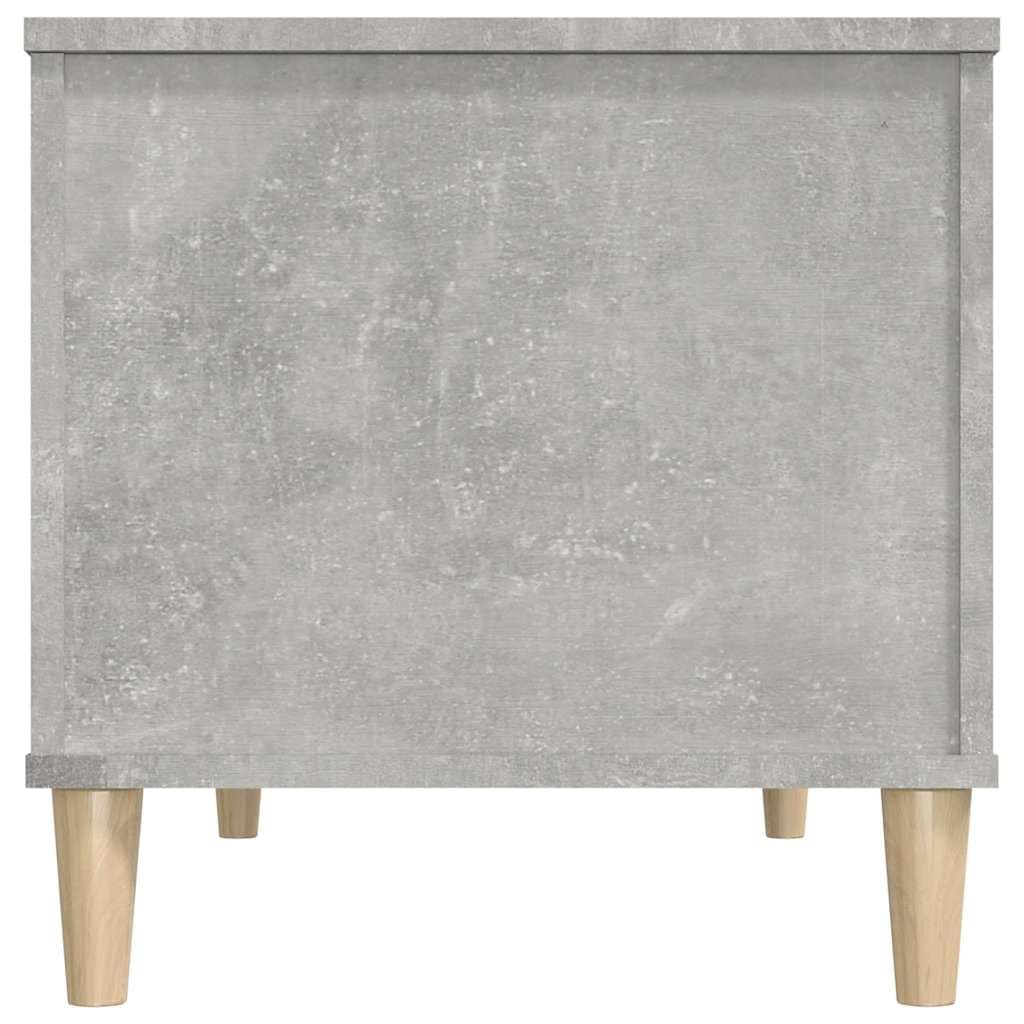 Tavolino Salotto Piano Sollevabile Grigio Cemento 90x44,5x45 cm