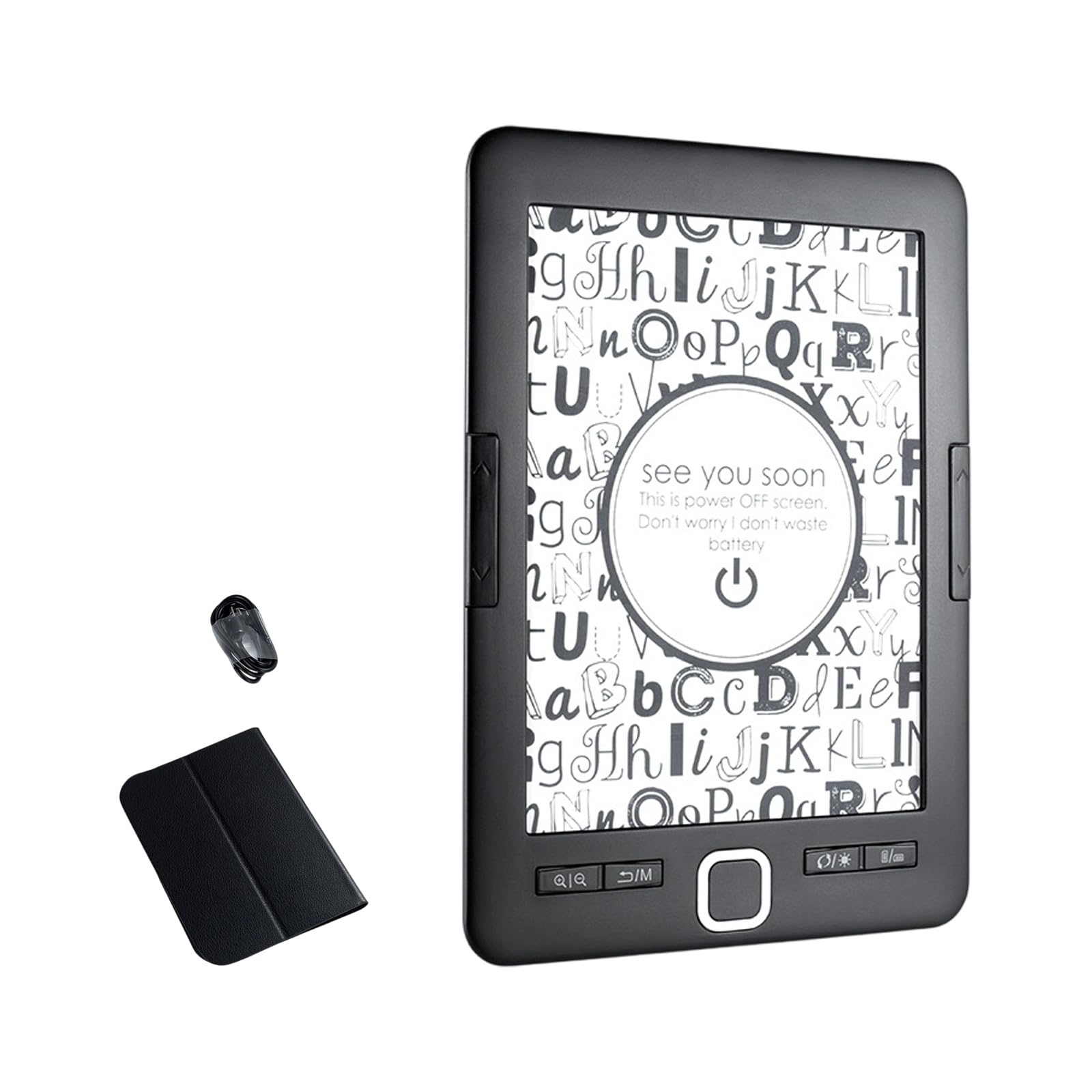 Lettore di libri con tecnologia a luce frontale supporta più formati leggeri per lettura frontale lettore di luce frontale Lettore elettronico da viaggio Dispositivo per pendolarismo Lettura notturna