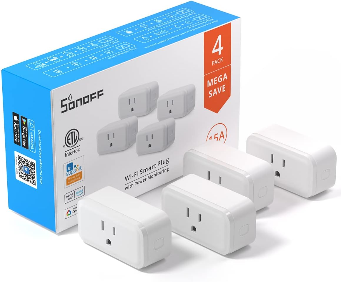 Sonoff smart plug with energy monitoring
