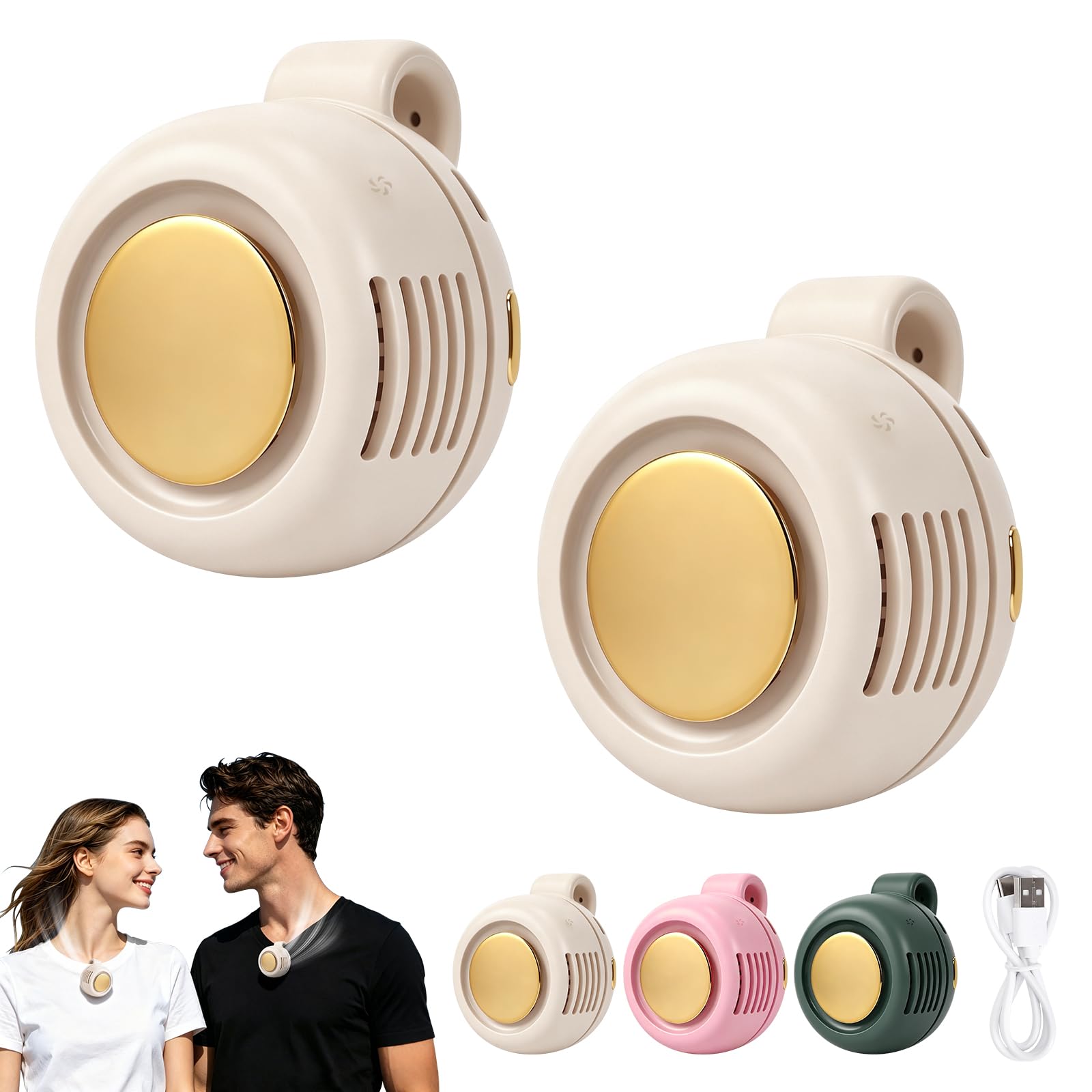 Mini ventilateurs sans pales avec clip pour le bureau et voyage