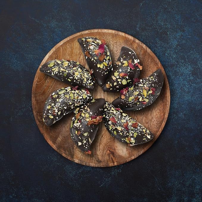 Image of Momade Miracles Chocolate Baked Gujiya | Indian Sweets Mithai box for Occasion Gifts| Handcrafted Freshly with Jaggery Filling & No Frying Gujiya |