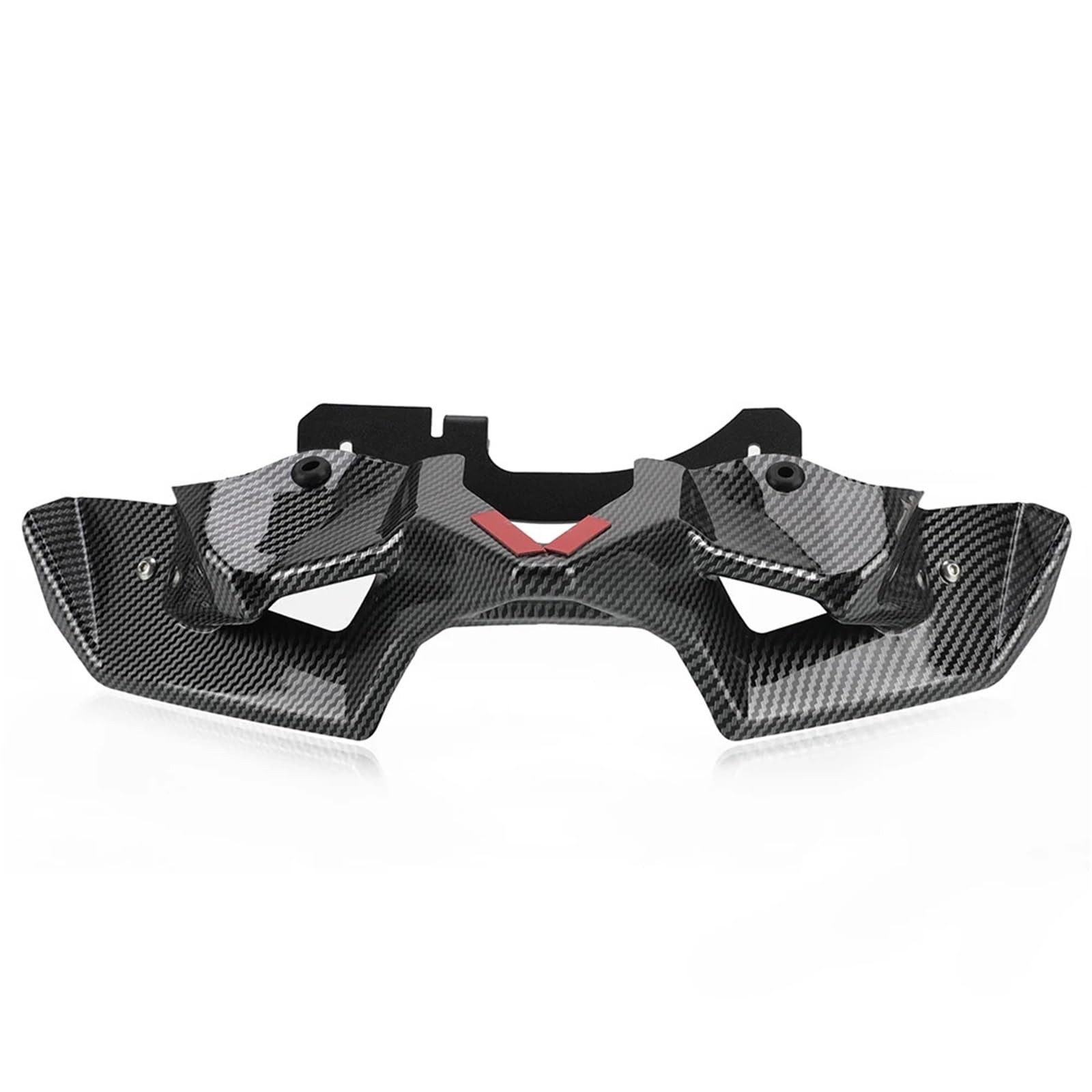 Pare-Chocs Avant Convient pour Kawasaki Z900 Z 900 2020-2025 Z900 Accessoires de Moto aileron Avant aileron aérodynamique aileron Pare Chocs Aileron(Carbon Fiber)
