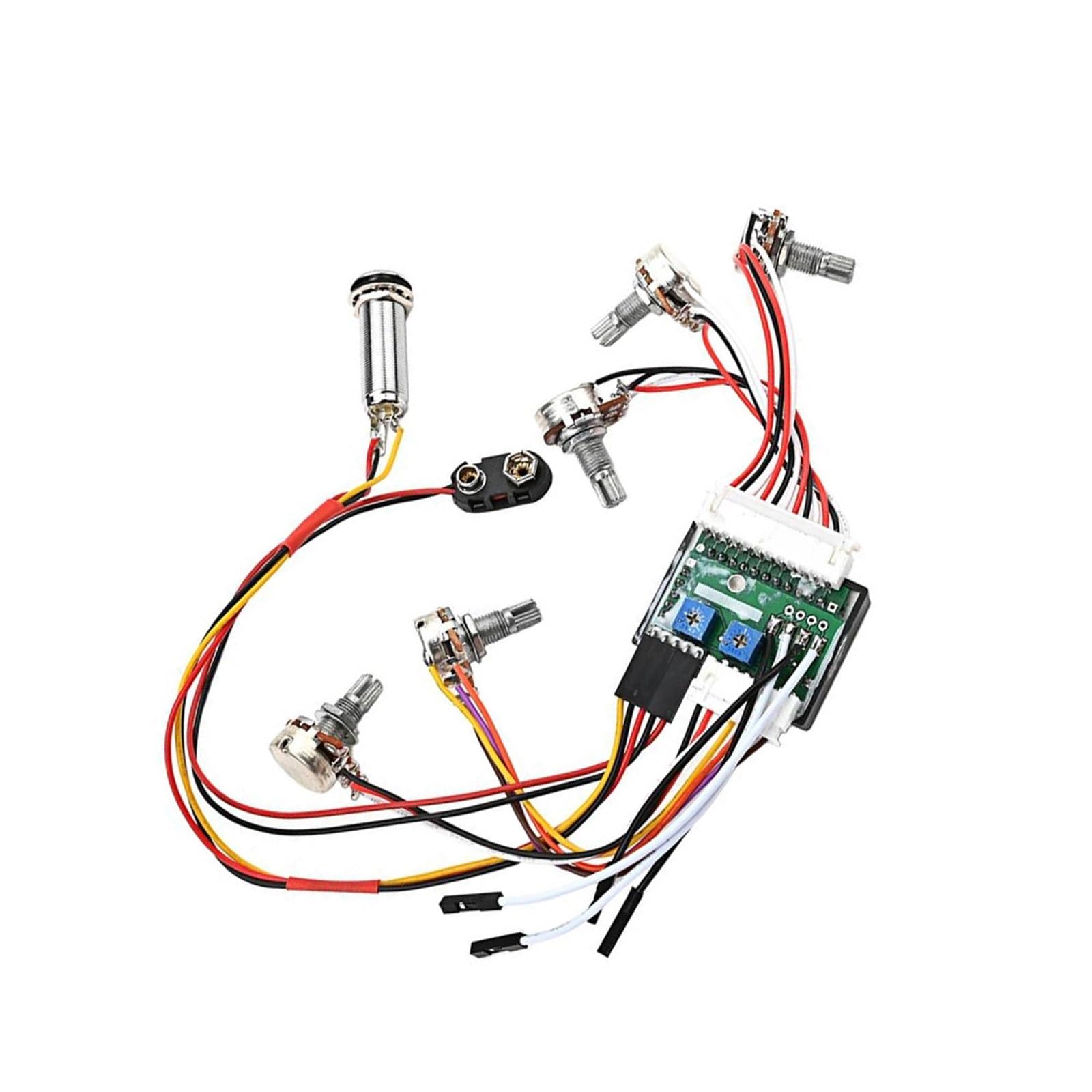 Elektryczna Gitara Basowa Pickup Uprząż Trzypasmowy Korektor Przedwzmacniacz Akcesoria Do Instrumentów Muzycznych Wiązka Elektryczna Do Gitary