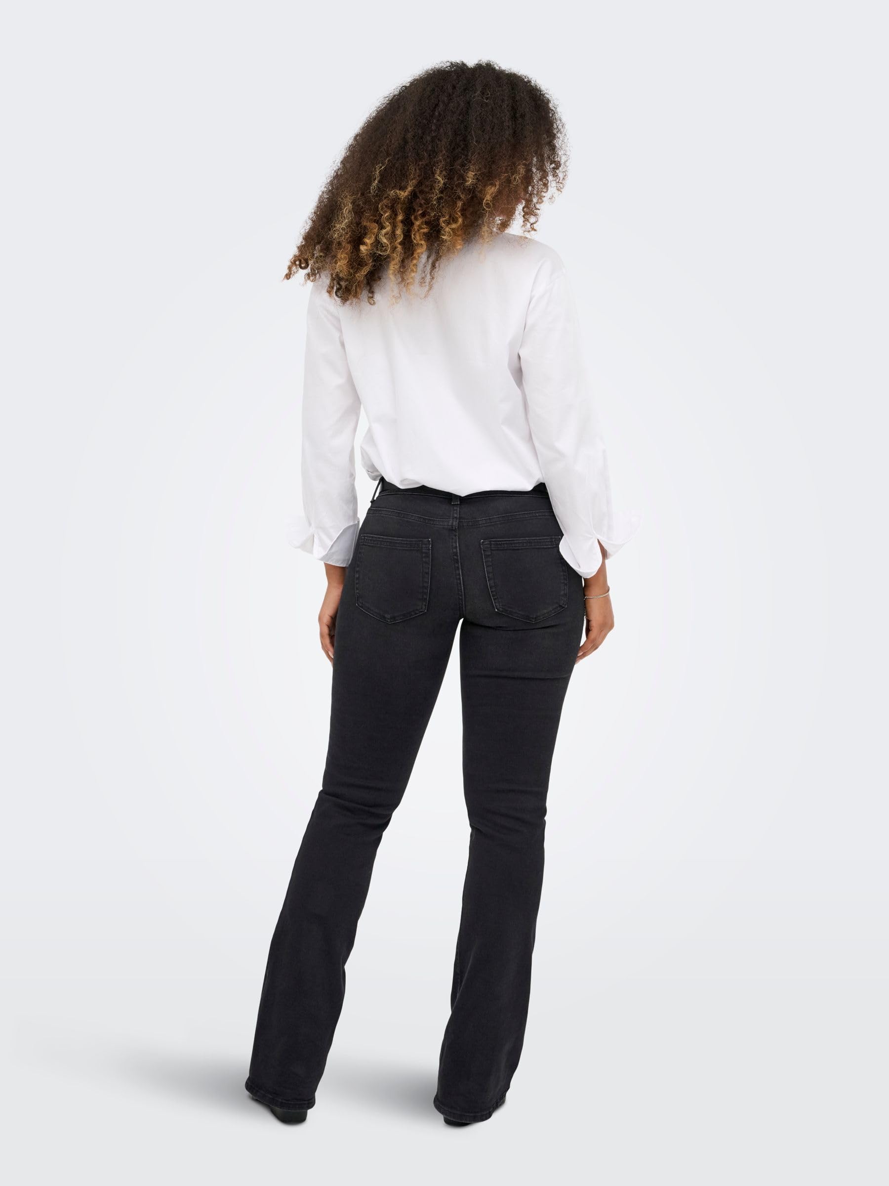 Only Onlrose Reg Sweet Flared DNM Bj571 - Jeans - Jeans - Femme