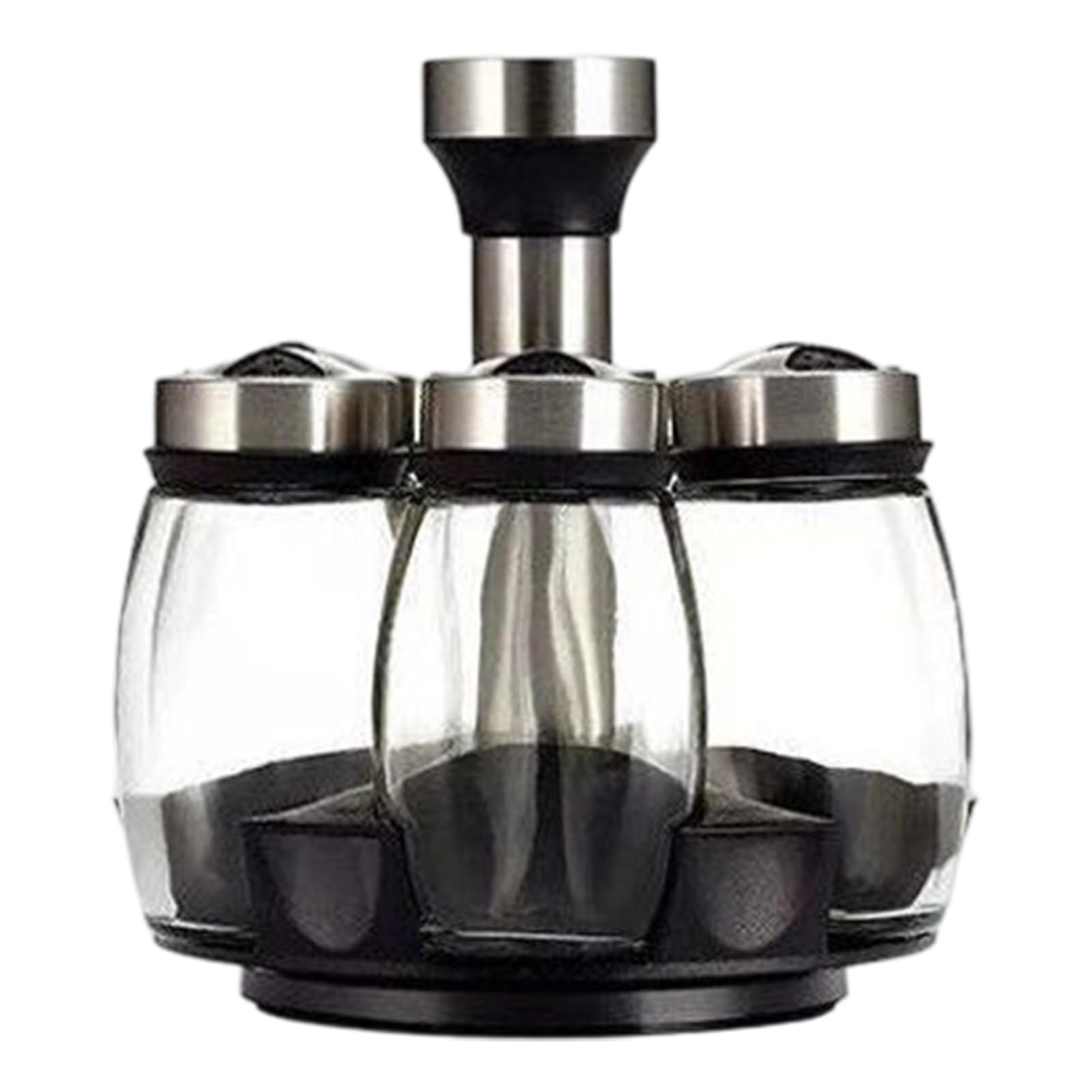 Juego de Organizador de Botellas de Especias Organizador Giratorio 360°