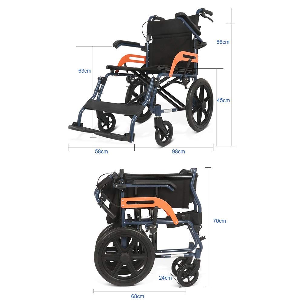 Polegaj na chodziku Walker dla seniorów Rollator Walker, może być używany jako wózek inwalidzki, lekki składany, skuter domowy, odpowiedni dla osób starszych, niepełnosprawnych, otyłych Comfortable