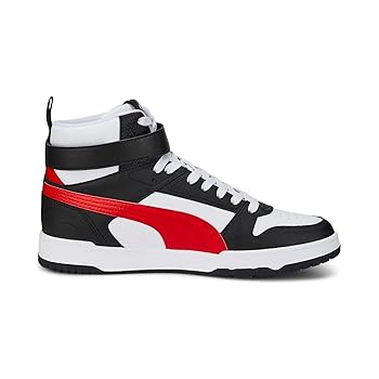 【スニーカー】PUMAリバウンド ゲーム PUMA プーマ リバウンド ゲーム ロウ メンズ ホワイト×ブラック