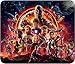AVENGERS INFINITY WAR - COMPUTER MOUSE PAD - 10INX8IN - GUARDIANS OF THE GALAXY - THICK NON SLIP
