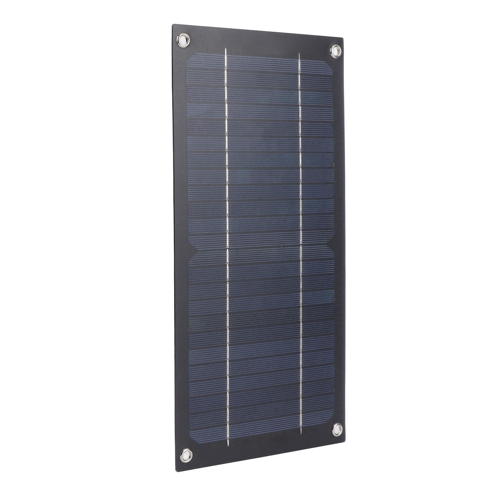 Zestaw Paneli Słonecznych o Mocy 600 W, Przenośna ładowarka do Paneli Słonecznych z Krzemu Monokrystalicznego z Kontrolerem ładowania 100 A, do Pojazdów Kempingowych na świeżym