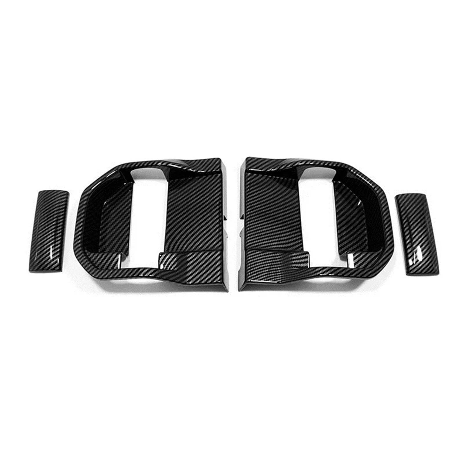BQWYEDPL Car Inside Inner Door Handle Bowl Cup Cover Trim Decoration Interior Fit for Toyota Fit for Sienna 2021-2025 Car Door Latch Handle(Rear)