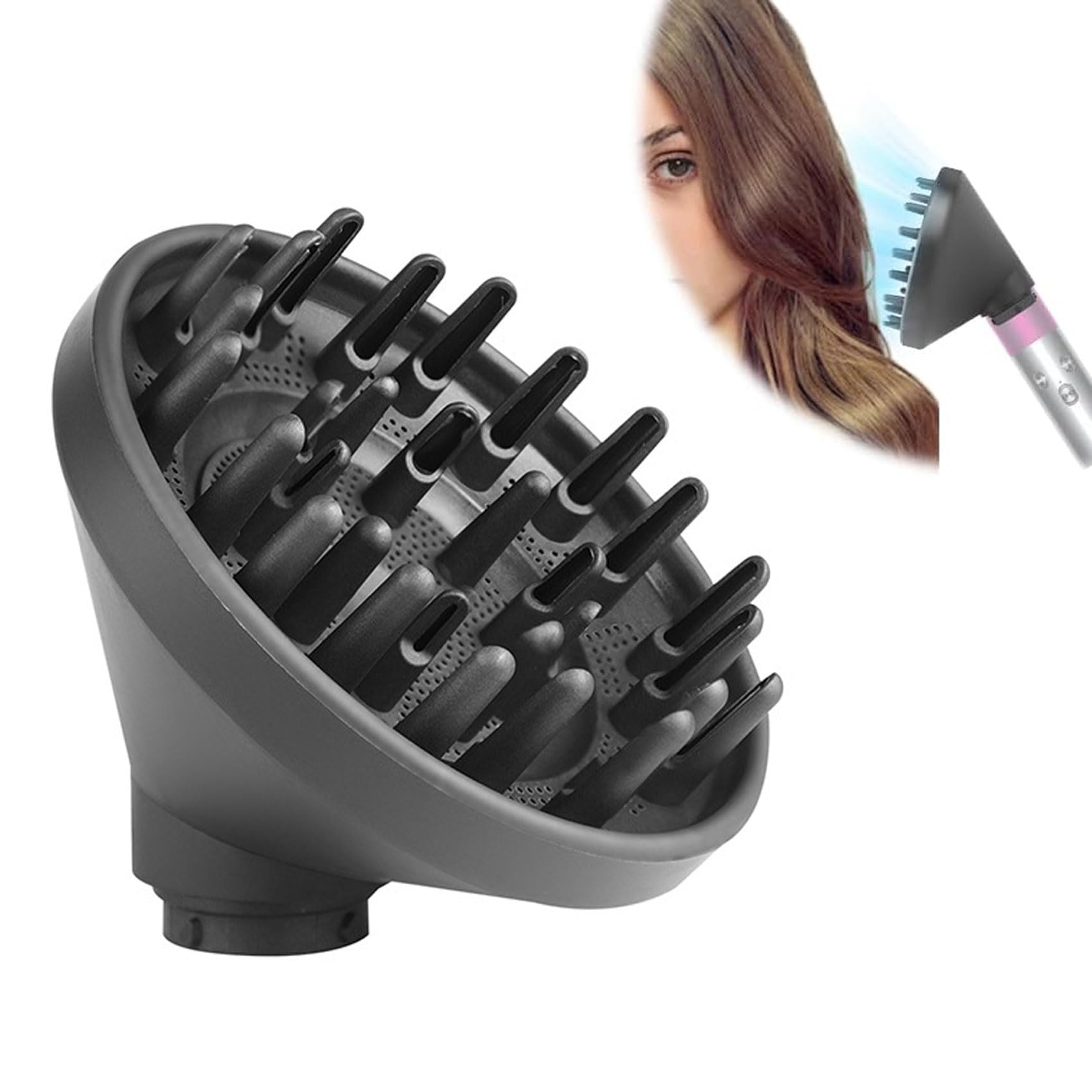 DAJASD Upgraded Diffuser Attachment for Dyson Airwarp HS01 HS03 