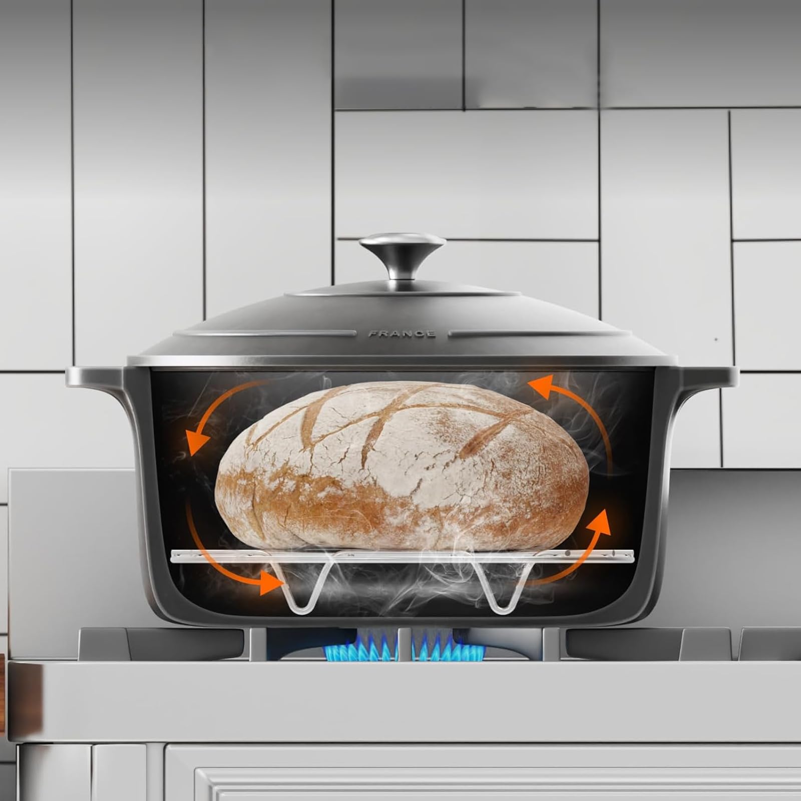 Gratella per Dolci, 2 Pezzi Griglia a Vapore, 20 cm e 27.5 cm, Acciaio Inox, Altezza 3 cm, per Cottura, Raffreddamento, Cottura al Vapore