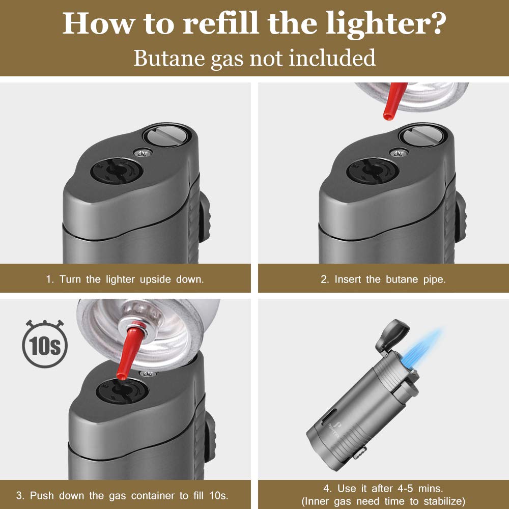 Amazon.co.jp: 【高い品質】PIPITA 直噴ターボライター