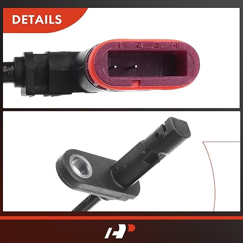 Miniatura 7 de A-Premium Sensor de velocidad de rueda ABS trasero izquierdo o derecho  Compatible con modelos Mercedes-Benz  W204 C63 AMG 2012, W212 E350E550