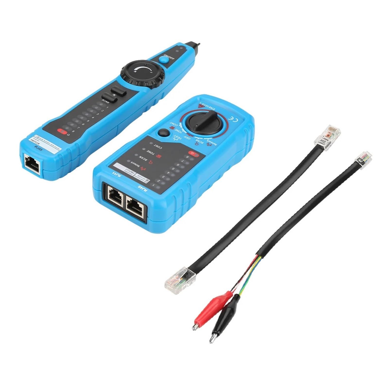 Tester Sieci, Przenośny detektor kabli telefonicznych RJ11 RJ45 Ethernet LAN Tester FWT11