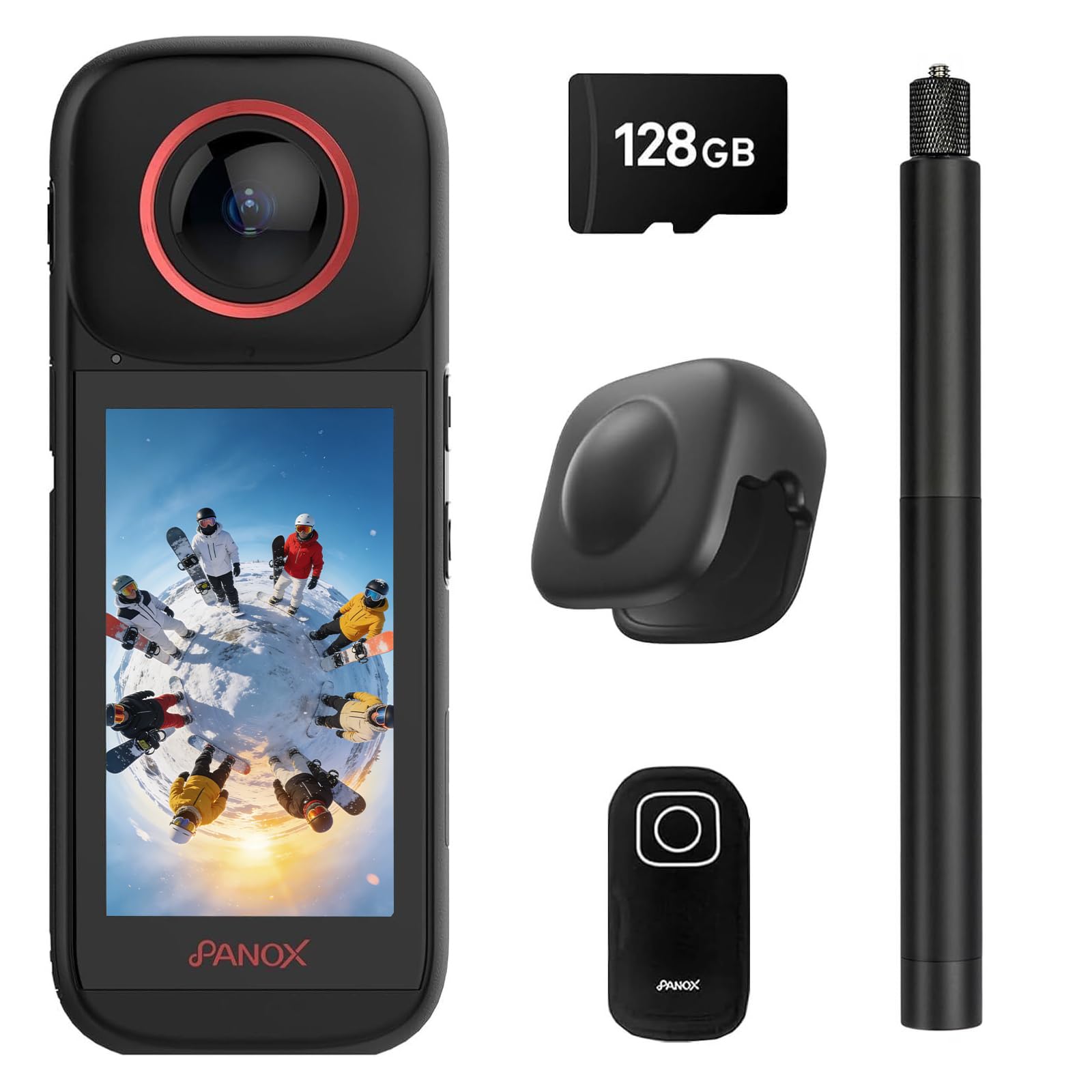 Amazon.com: panox V3 8k Waterproof 360 WiFi & GPS Action Camera
