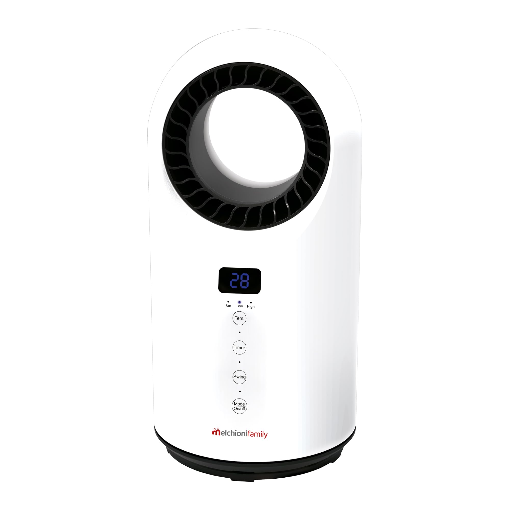 Melchioni Family TERMOWENTYLATOR CERAMICZNY BEZ Łopatek STORM