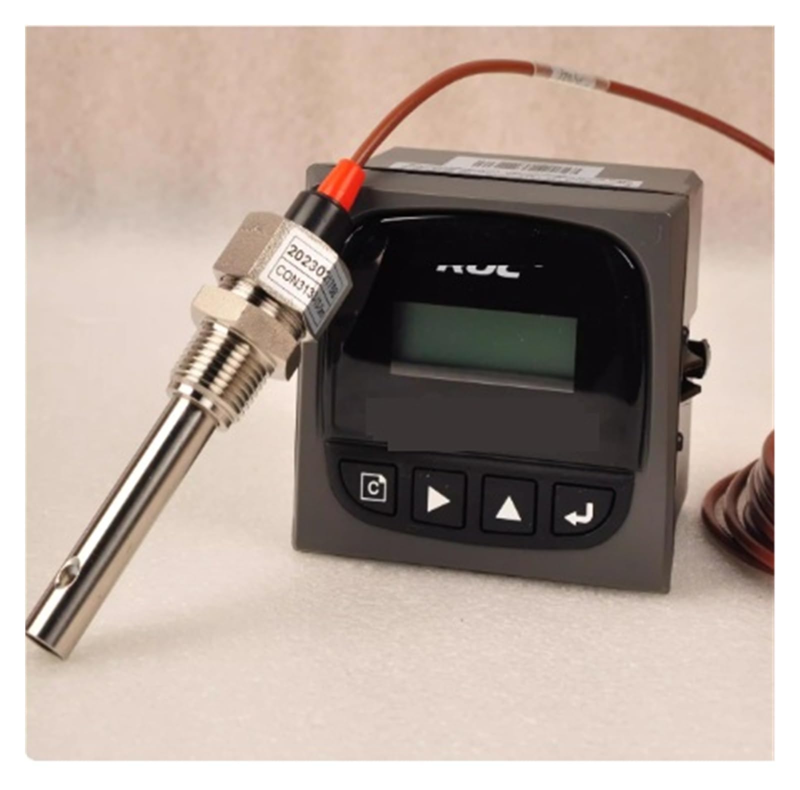 Controlador analizador en línea de conductividad/resistividad CCT-5320 con electrodos metálicos CON3131-13 10M 0-18,25MΩ 0,01