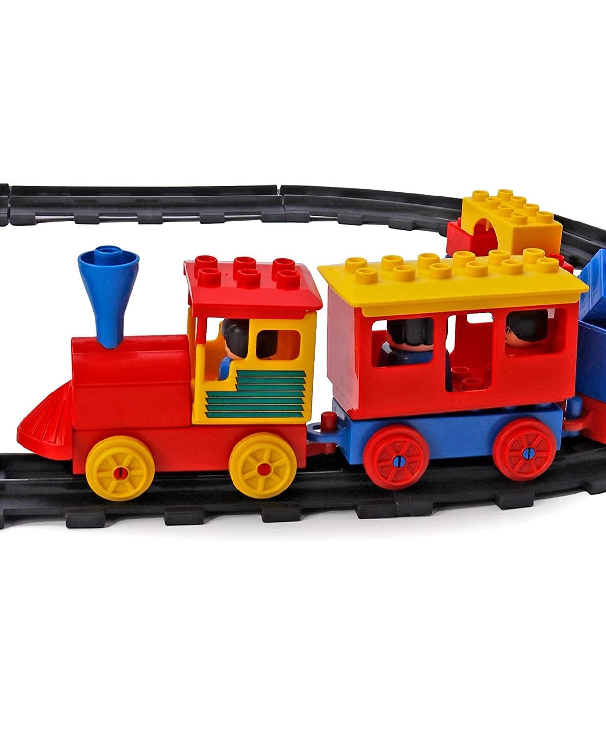 TOYIQ Multicolor Building Blocks for Kids Construct as Per Your Dream with Attractive Windows and Smooth Edges Building Blocks for Kids (PT-0026) 1
