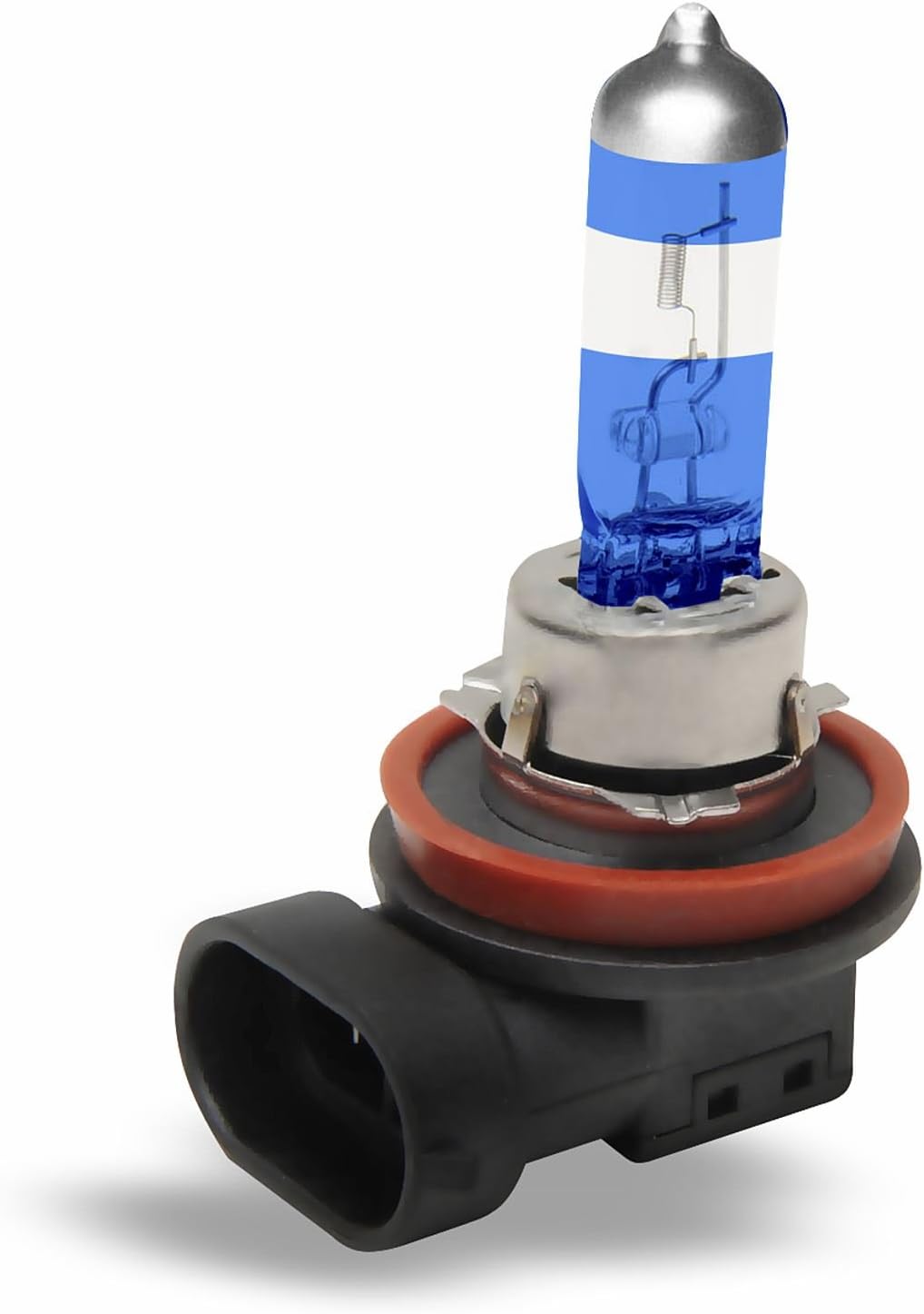 LUNEX H8 NIGHT VISION 708 Headlight Halogen Bulbs 12V 35W PGJ19-1 + 100% more light 3600K duobox (2 units)