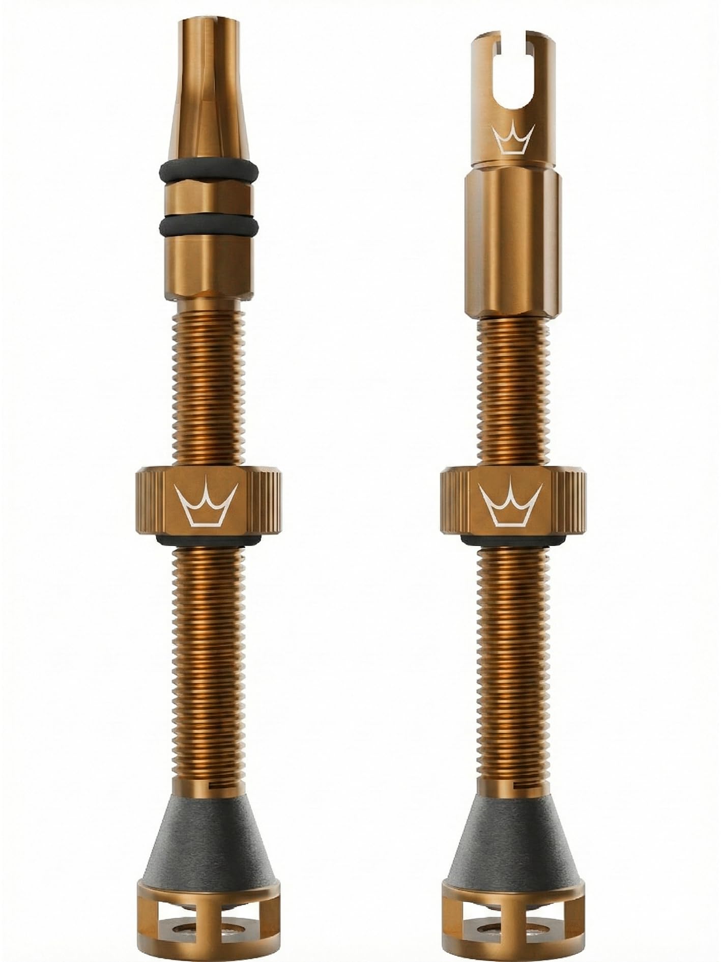 Peaty's Bourbon Holeshot Fast Flow Tubeless Valves - 60Mm - / 60Mm Valve