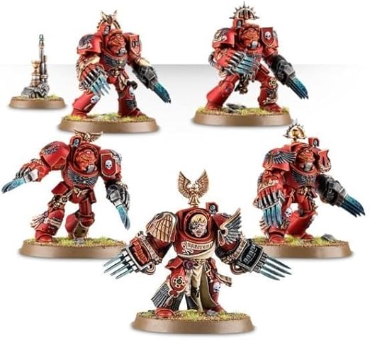 Games Workshop Blood Angels Terminator Assault Squad