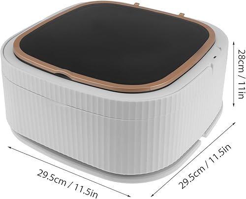 Miniatura 2 de BESPORTBLE Mini lavadora plegable portátil con modos de secado giratorio para ropa, ropa interior, calcetines, ahorro de espacio, lavadora de