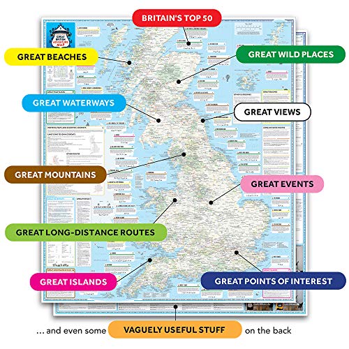 Great British Adventure Map | Discover Britain |