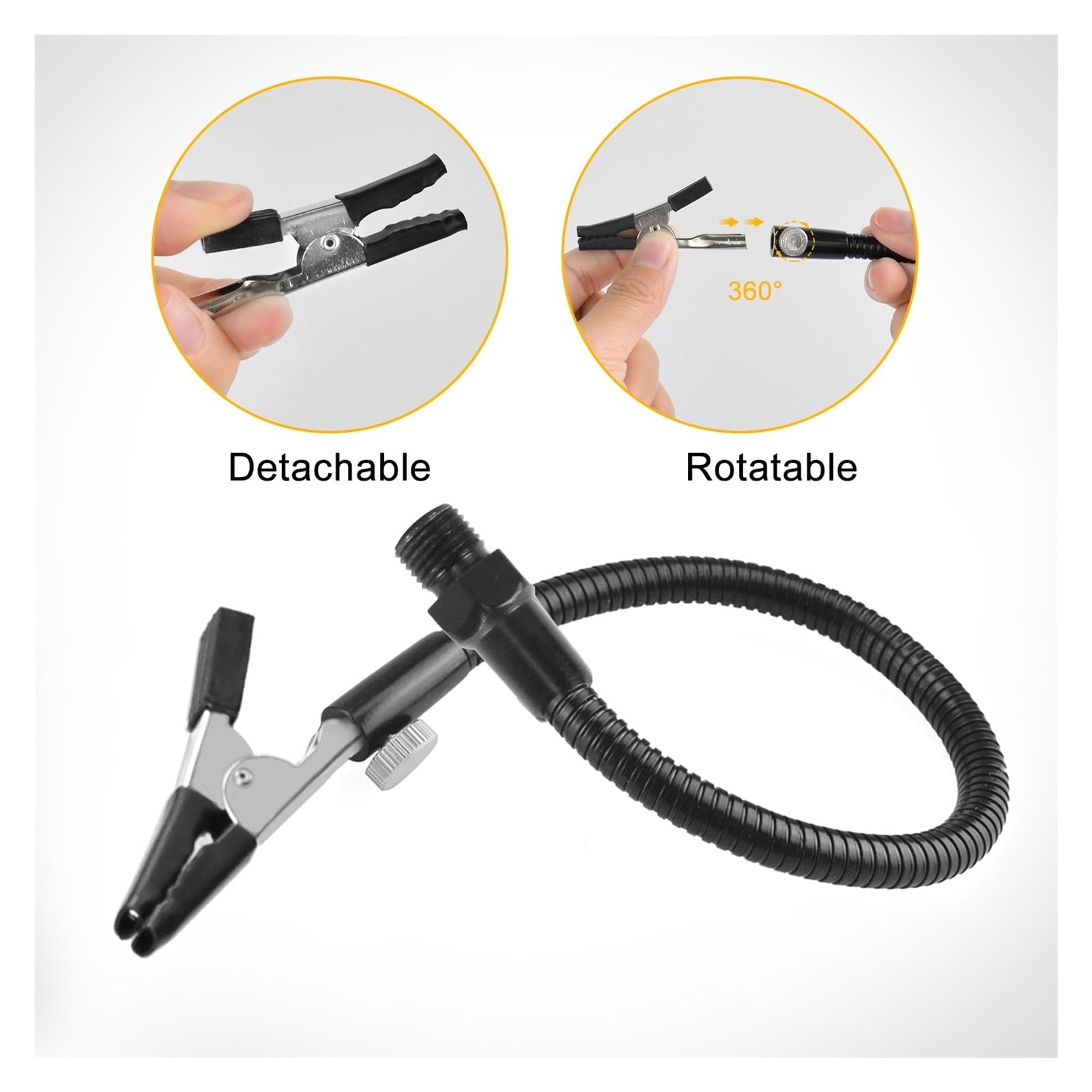 Helping Hands Soldering Tool With 6X/3X Magnifying Glass LED Light