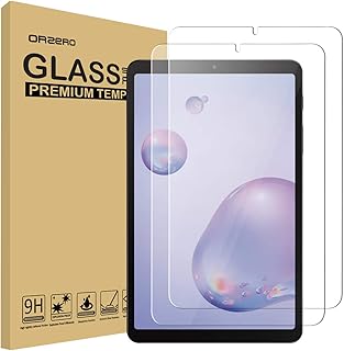Orzero (2 Pack) Compatible for Samsung Galaxy Tab A 8.4 (2020) SM-T307 Tempered Glass Screen Protector, 9 Hardness HD Anti-Scratch Full-Coverage (Lifetime Replacement)