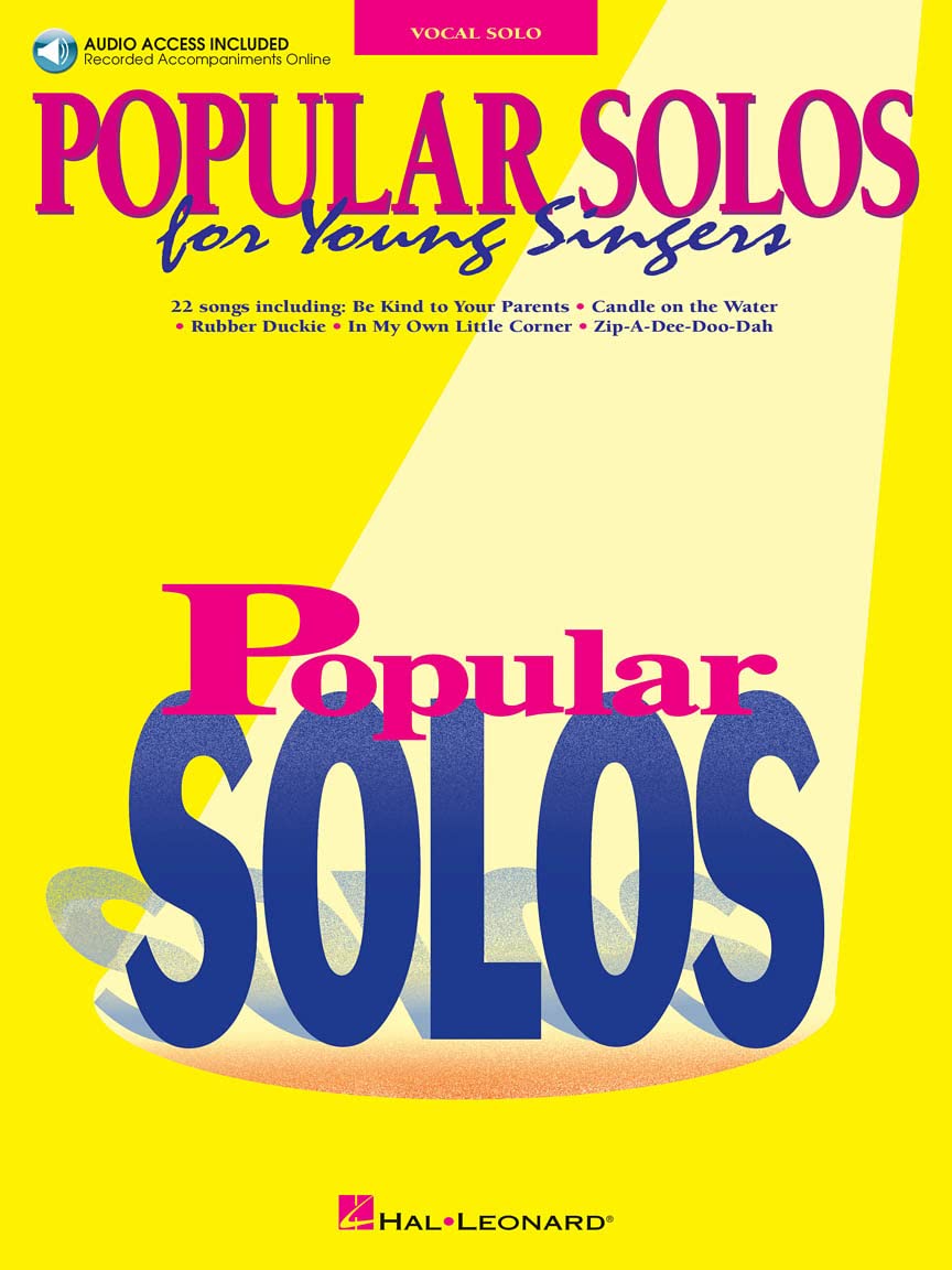 Popular Solos for Young Singers Book/Online Audio (Vocal Collection)