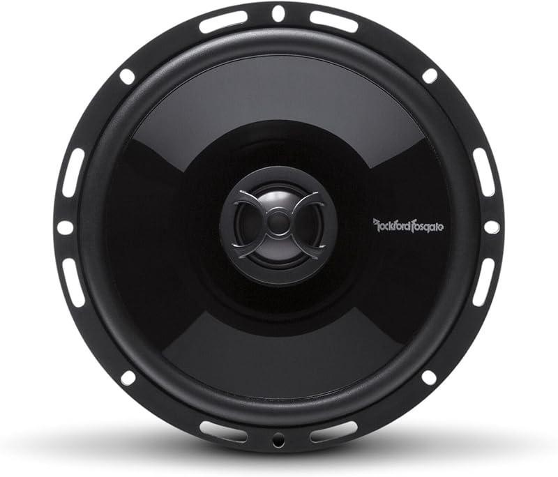 4 nuevos parlantes coaxiales de audio para automóvil Rockford Fosgate P1650 de 6.5 "y 2 vías de rango completo