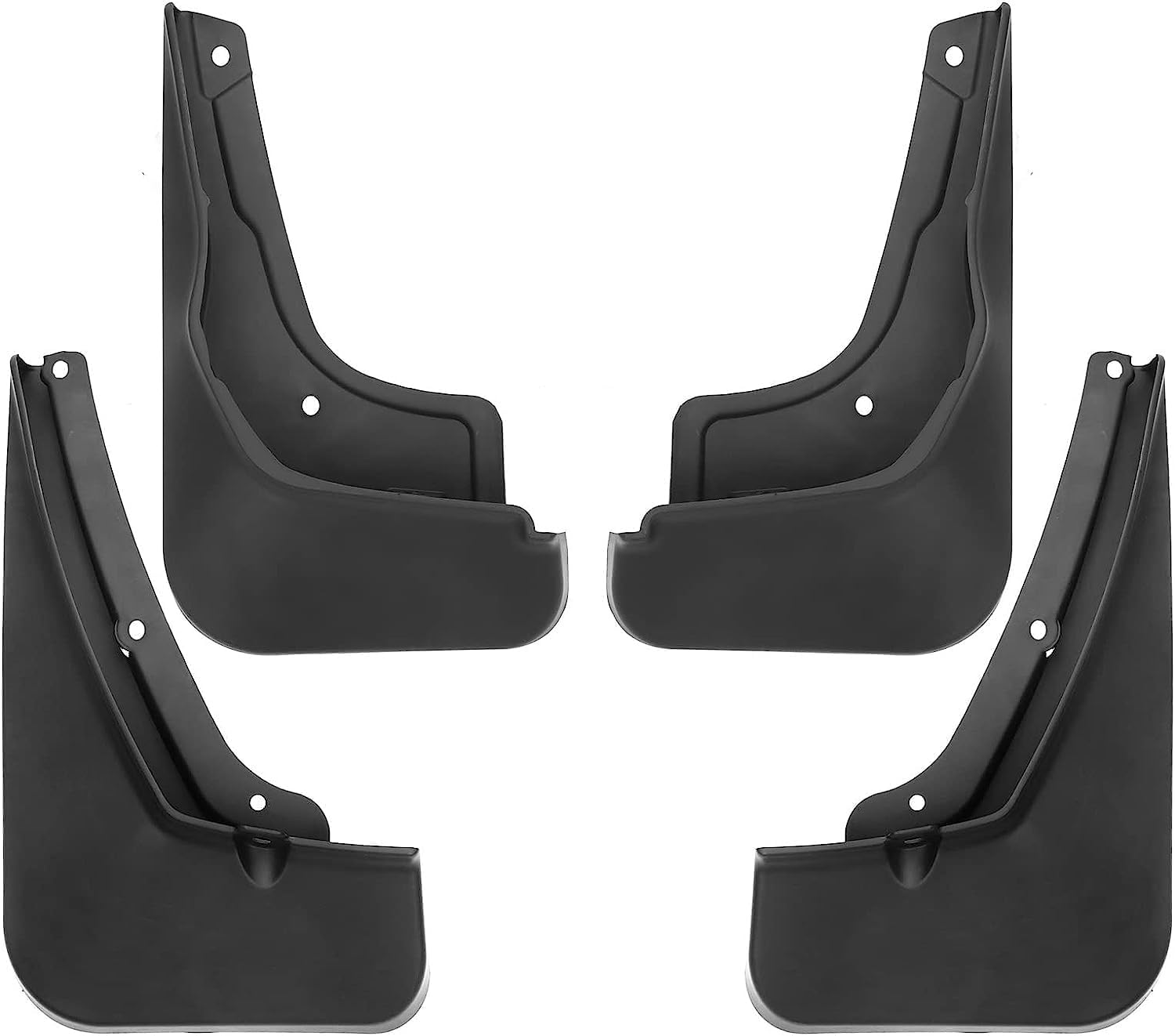 lijiazhe Front and Rear Mud Flaps Splash Guard for MG 4 MG4 EV Mulan Hatchback 2022 2023, No Drilling Auto Mudguards.