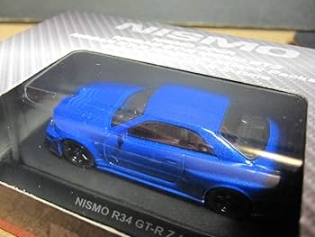 Amazon | ☆NISMO R34 GT-R Z-tune (ブルー)☆1/64☆京商☆「KYOSHO