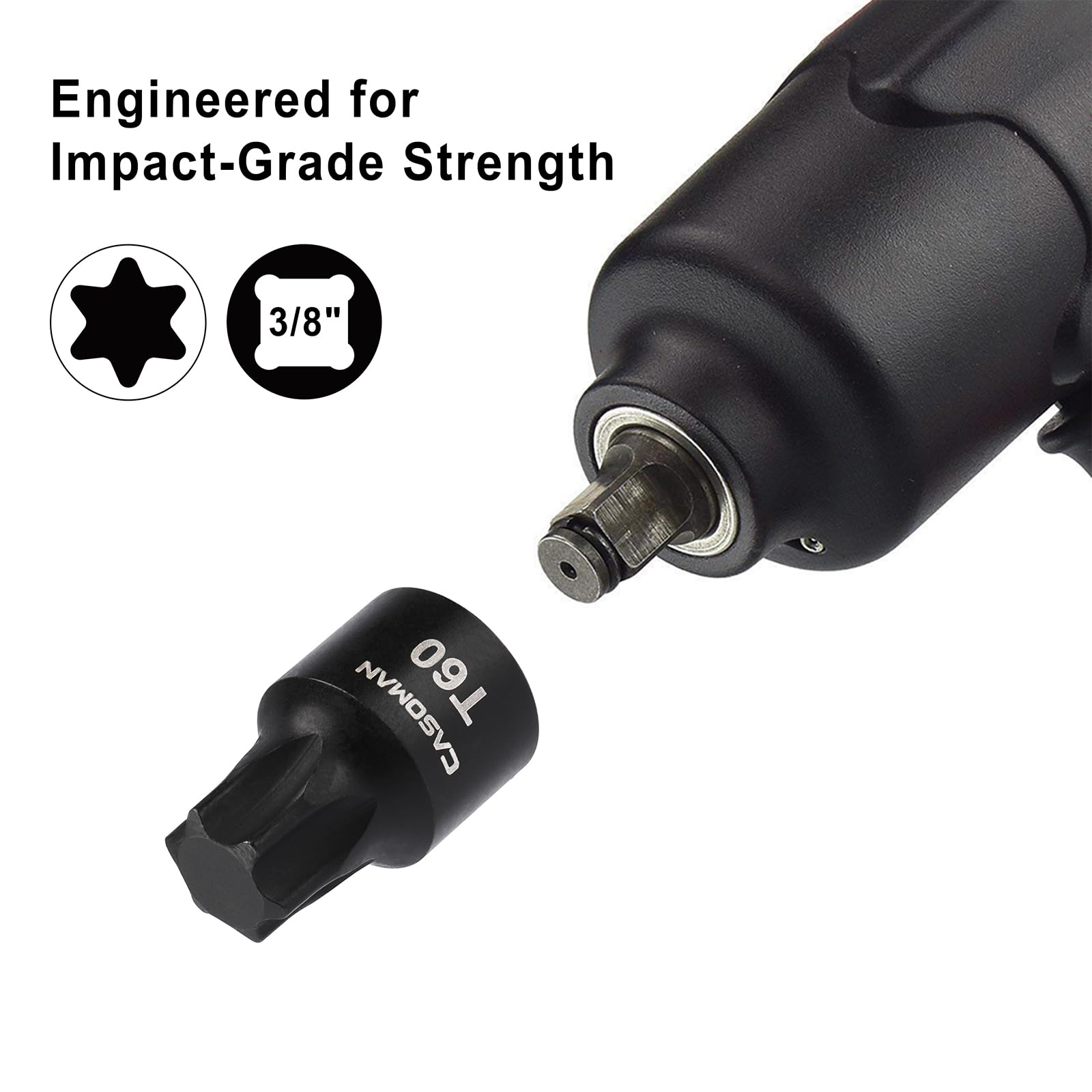 Set Di 8 Punte Per Cacciavite Torx Da 200 Mm, Lunghe 200 Mm, Set Di Punte - Foto 7