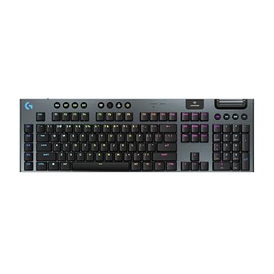 Flagship low-profile wireless gaming keyboard with PBT keycaps