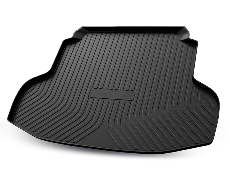 Forro de porta-malas para Honda Civic 2016 a 2021, tapete automotivo TPE preto Yakitoko