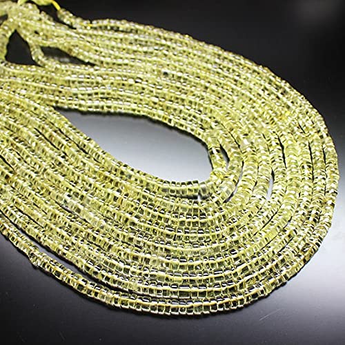 Quartz citron naturel en lot de perles de 5mm pour réparer et composer vos bijoux
