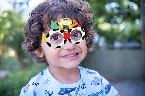 Miniatura 5 de 12 PCS Back to School Eyeglasses Fancy Welcome Back to School Headband First Day of School Eyeglasses