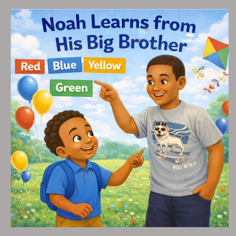 Noah Learns from his big brother