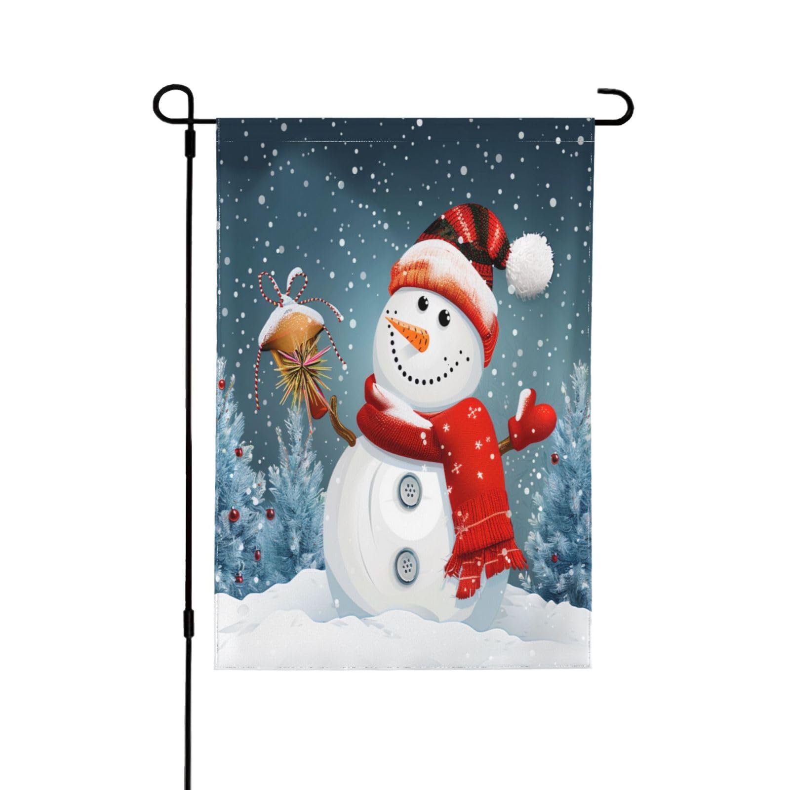 Drapeau de jardin Merry Christmas pour célébrer la magie des fêtes en famille