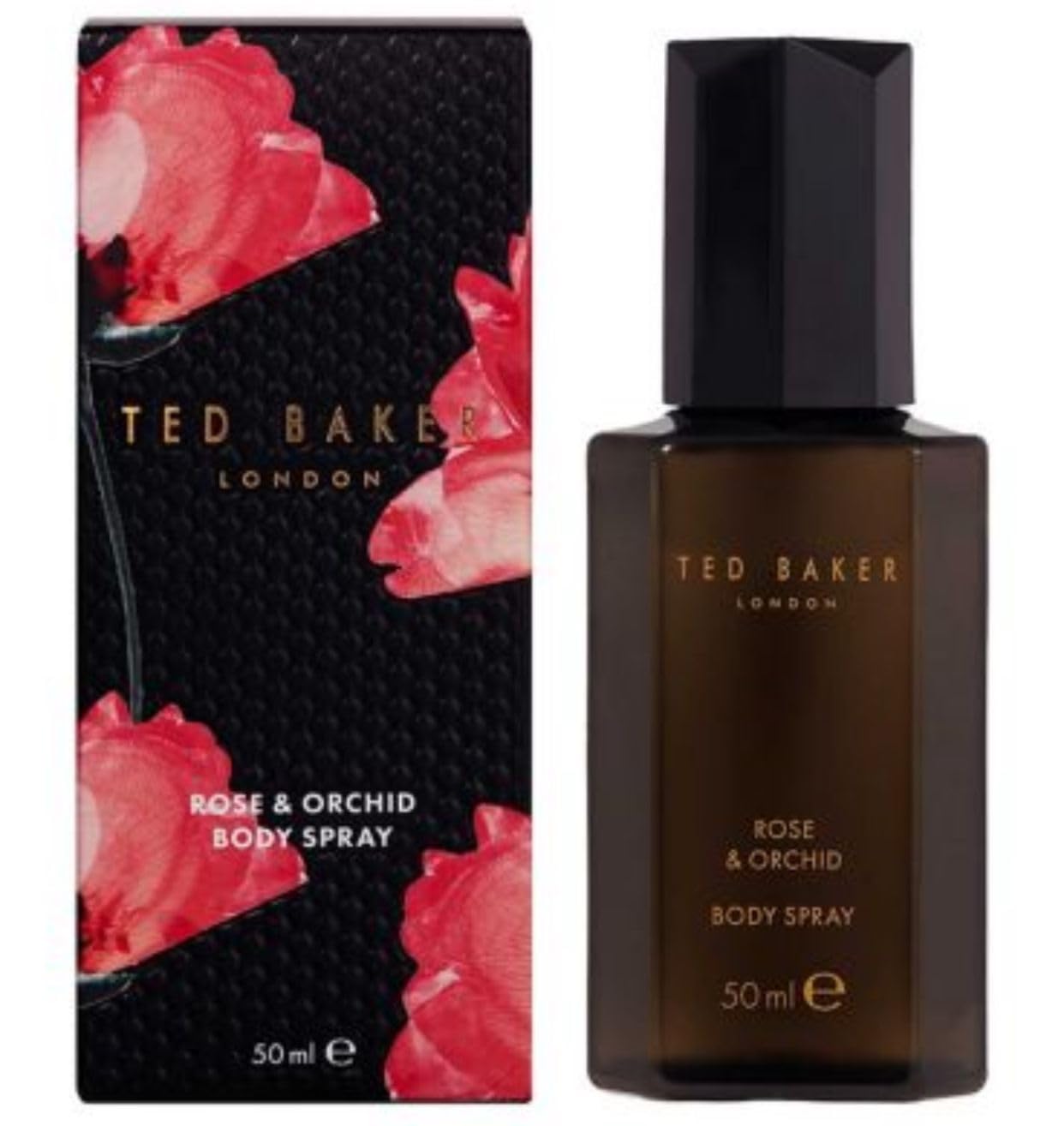 Christmas Gifts: Bottle not Glass Body Spray | Sweet Fragrance with Notes of Rose & Orchid | Perfect Stocking Filler for Men & Women, 50 ml Mini x travel toilette Spray