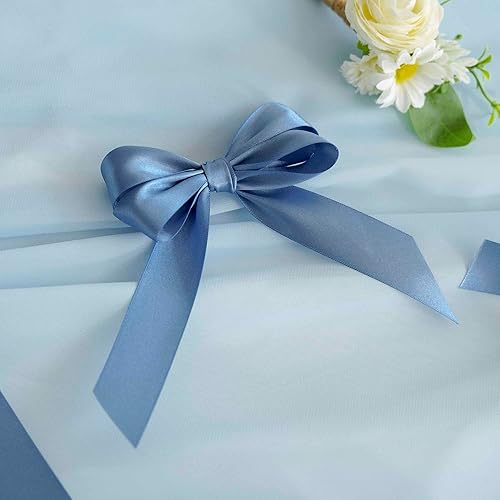 Vista 726 de MEEDEE Orange Satin Ribbon - 1.5 inch Double Faced Satin Ribbon, 50 Yards - Neon Tangerine - For Christmas, Thanksgiving, Halloween, Weddings