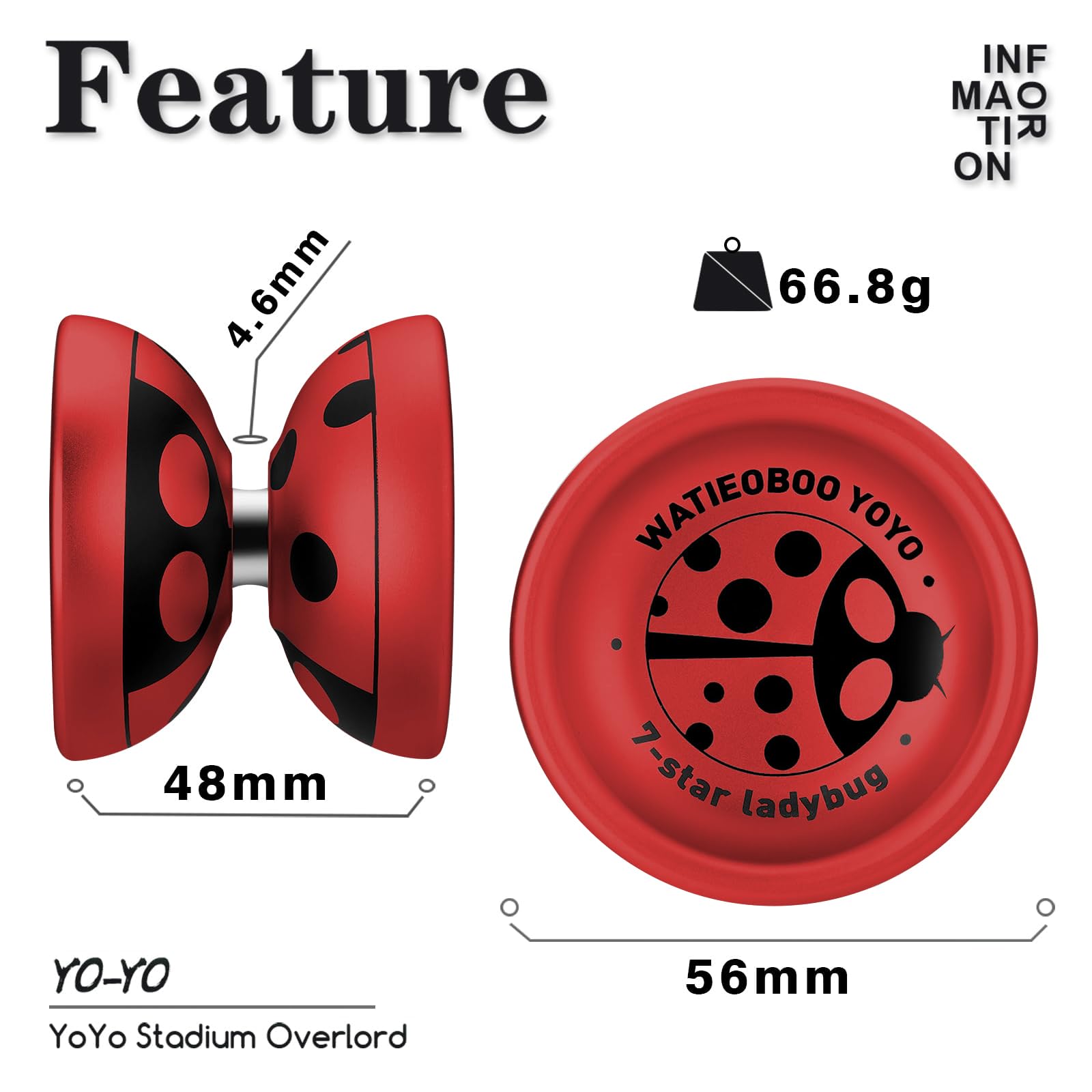 Watieoboo yoyo チタン　ヨーヨー Amazon.com: WATIEOBOOyoyo TC4 Aviation Titanium Professional Grade