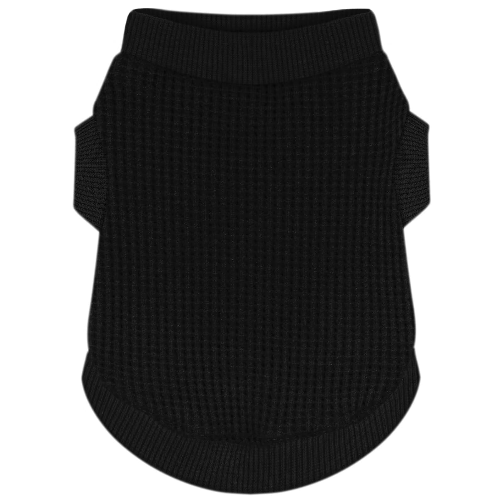 Cozy and Functional Dog Shirts for Small Puppies: Stretchable Black Attire with Easy-On Design, Ideal for Chihuahuas and Yorkies - Enhance Comfort and