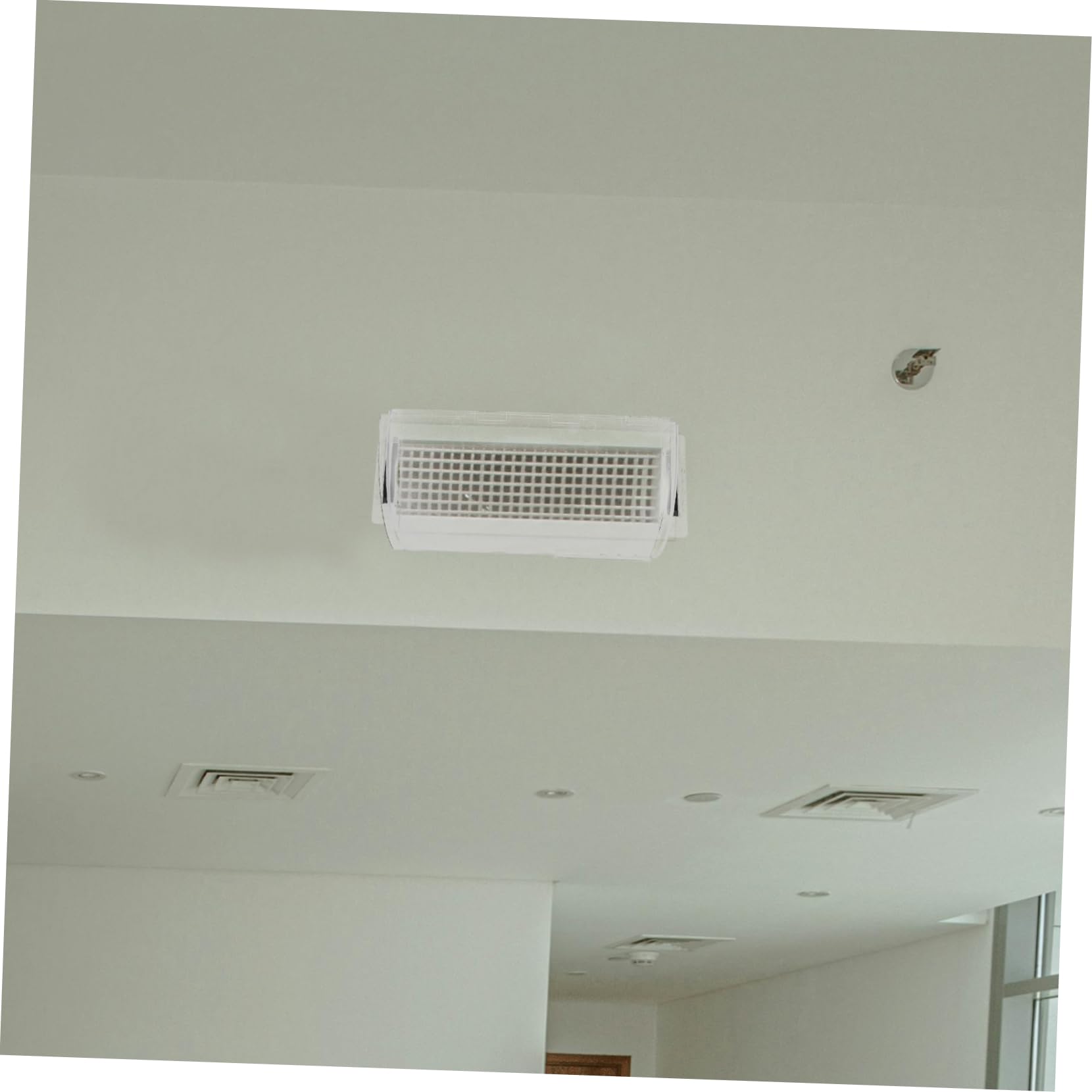 POPETPOP Cubiertas de Ventilación Magnéticas Ajustables de Plástico para Deflectores de Aire Seguros Diseño Minimalista y Apariencia Elegante para Uso en Paredes y Techos
